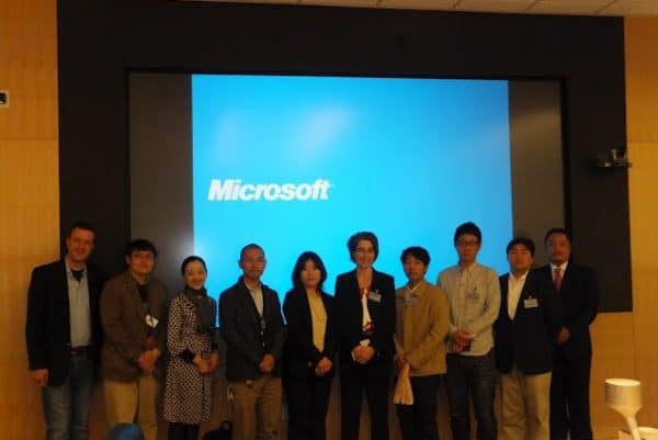 Visiting Microsoft headquarters in Seattle