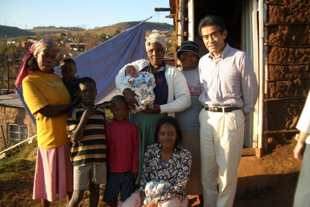Rep. Ichiro Aisawa was part of a 2006 FGFJ Diet Task Force trip to South Africa to learn about conditions first-hand