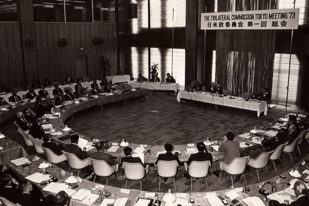 JCIE helped launch the Trilateral Commission in 1973