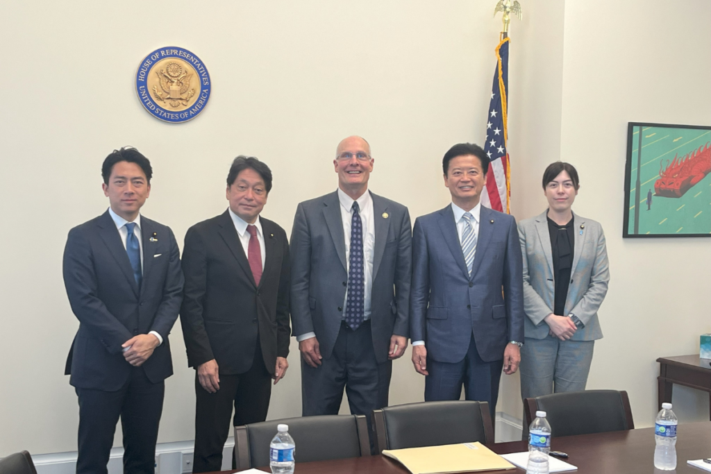With Congressman John Moolenaar (R-MI), Chairman of the Select Committee on the Strategic Competition between the United States and the Chinese Communist Party
