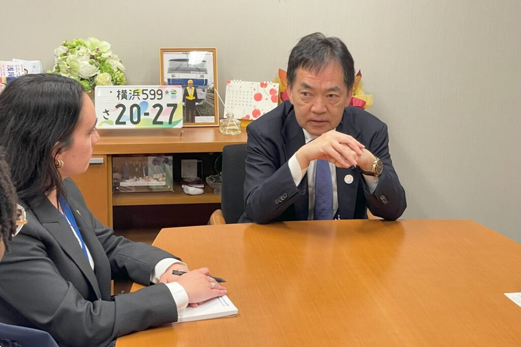Discussion with Hon. Keiichiro Asao, Minister of Environment and Minister of State for Nuclear Emergency Preparedness