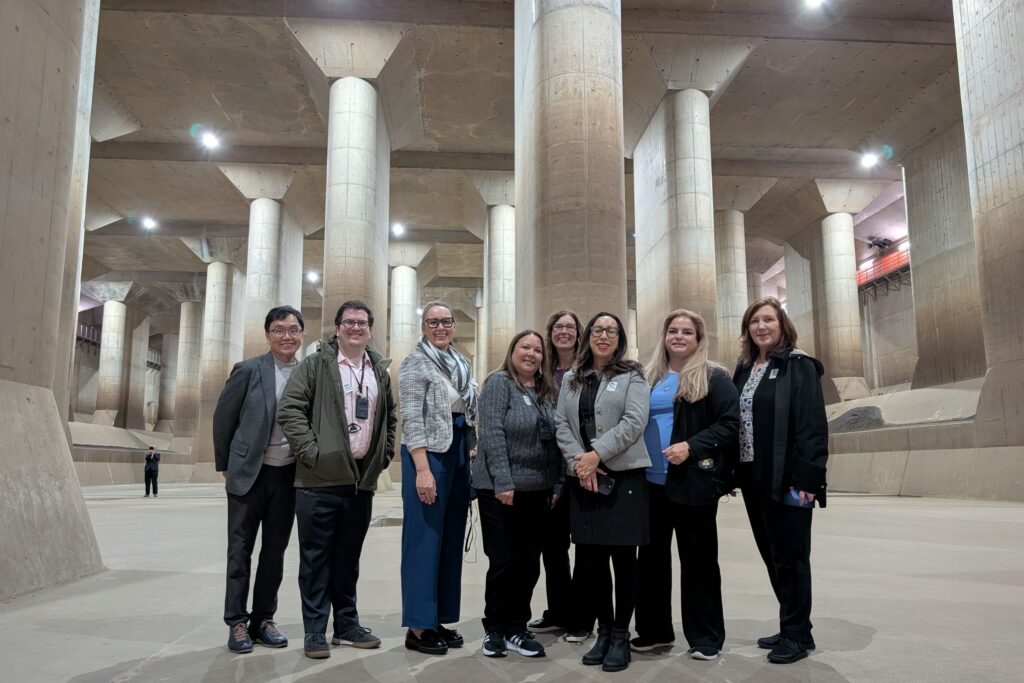 Participants at the The Metropolitan Area Outer Underground Discharge Channel
