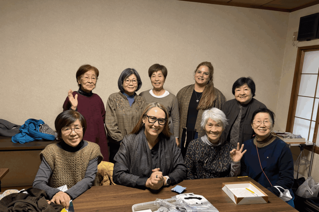 Meeting with residents and observing their community activities