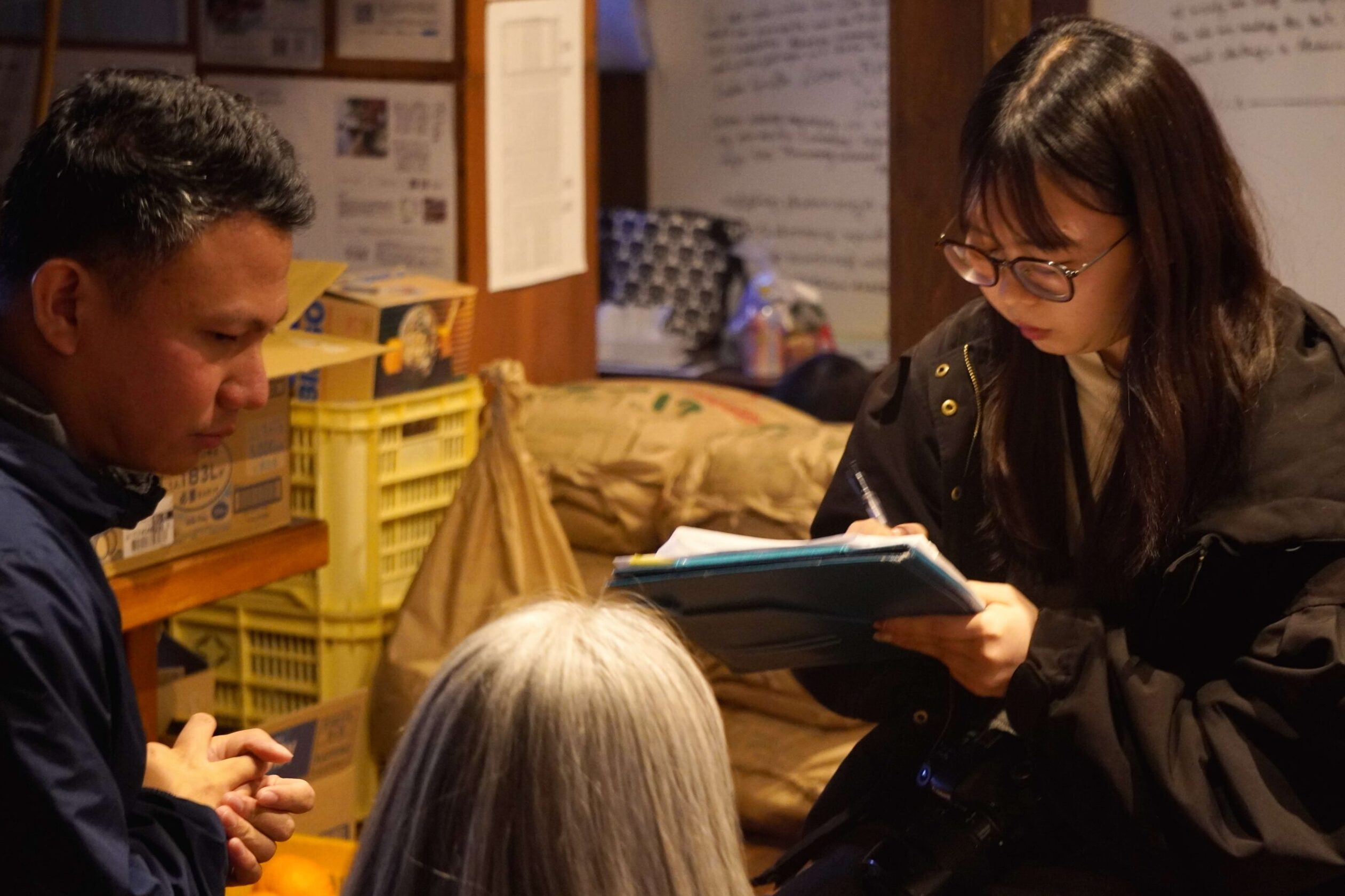 Edren Llanillo interviewed about his work and impressions from the study tour