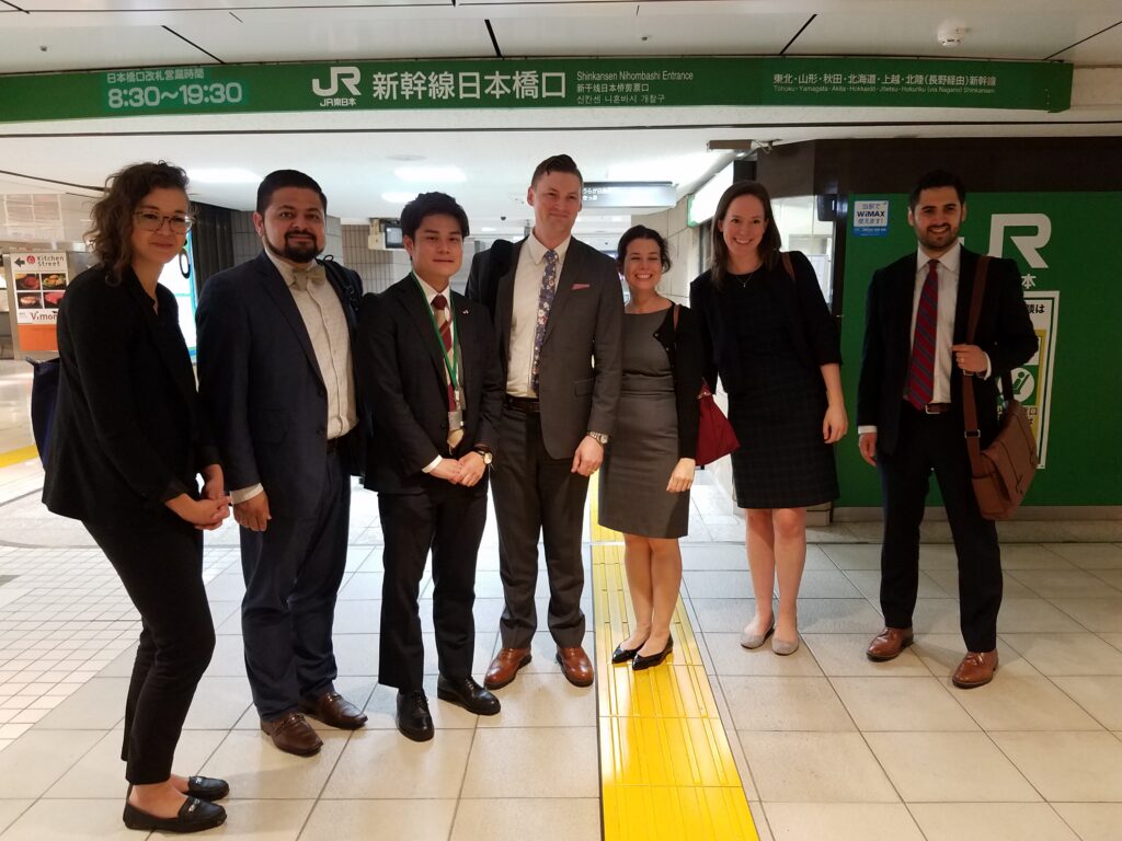 Briefing on Japan's High Speed Rail systems at Tokyo Station