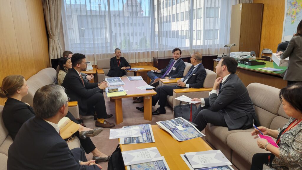 Meeting with Keiichi Ichikawa, the current Assistant Chief Cabinet Secretary