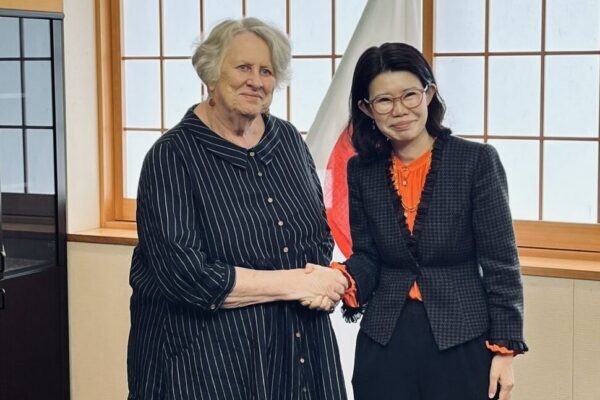 Lady Roslyn Morauta (Lady Ros) Global Fund Chair Japan Visit June 2026