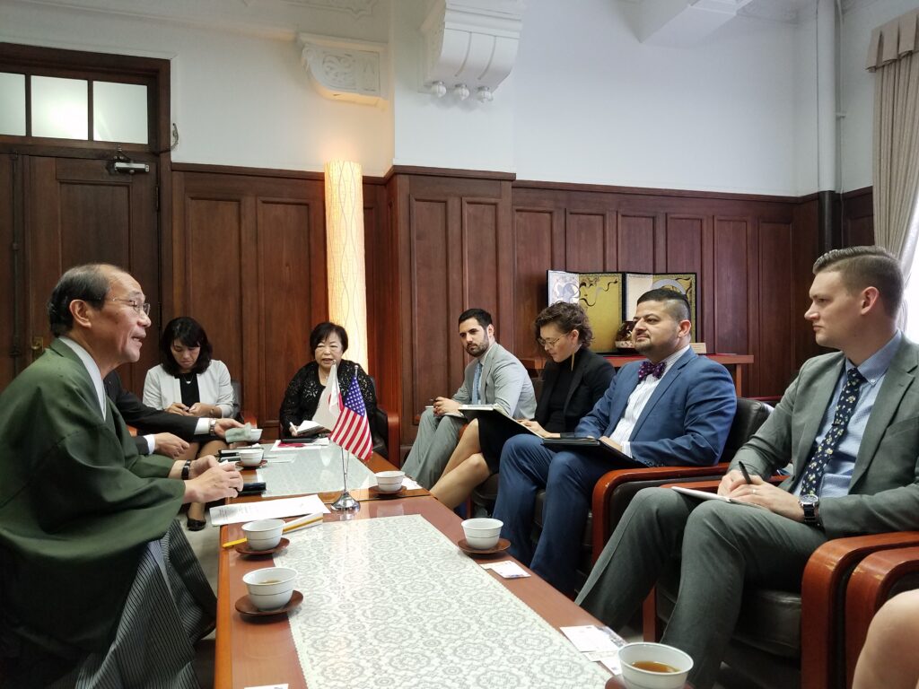 Discussing urban sustainability with Kyoto mayor Daisaku Kadokawa